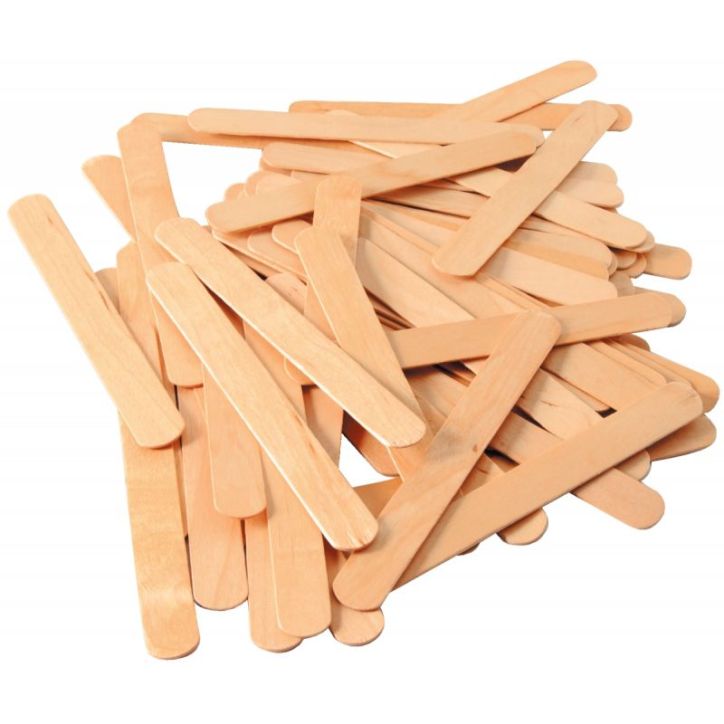 Sachet de 100 bâtonnets plats, longueur 150 mm 2013
