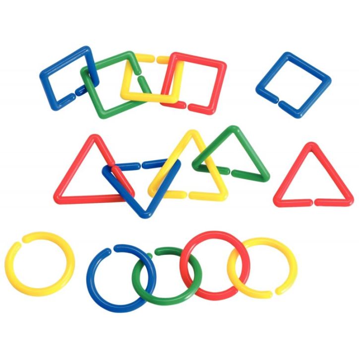 Sachet de 500 chainons géométriques 14120