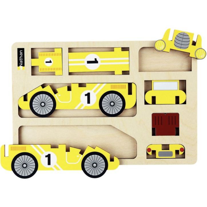 Première maquette, le bolide 387222 NATHAN