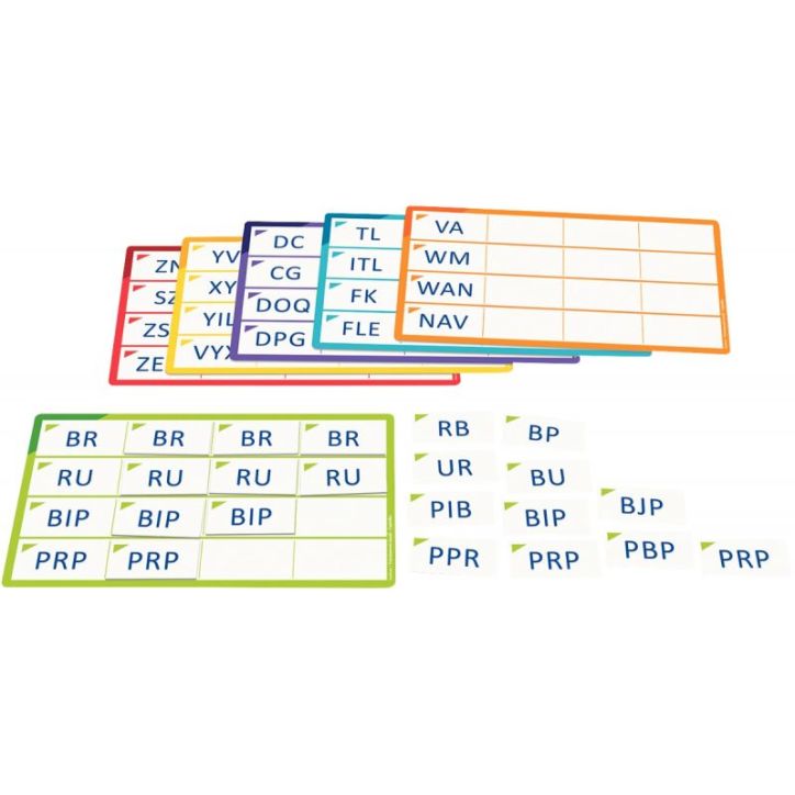 Entrainement visuel, lettres capitales 340510 NATHAN
