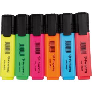 Pack scolaire remisé 120 étuis 6 surligneurs universels assortis