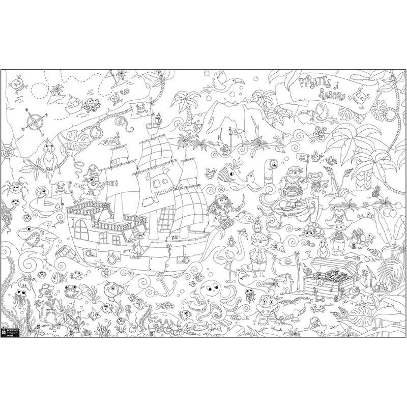 Pack scolaire remisé 6 coloriages géants BOUCHUT Pack scolaire remisé 6 coloriages géants BOUCHUT