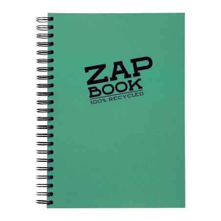 Achetez Cahier à reliure intégrale Zap Book, 160 pages unies, format A4 8354C CLAIREFONTAINE pas c..