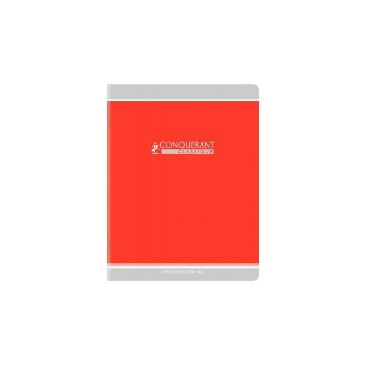 Cahier de devoirs piqué 32 pages, format 17x22 cm, seyès 100100794 HAMELIN