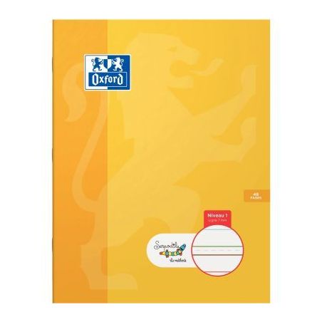 Achetez Cahier DYS format 17x22 cm, 46 pages interligne 7 mm 400185659 SERPODILE pas cher sur Ma Ren..