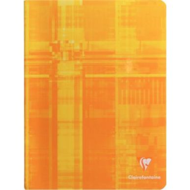 Achetez CLAIREFONTAINE Cahier reliure piqûre petit format 17x22 cm 96 pages petits carreaux 5x5 pap..