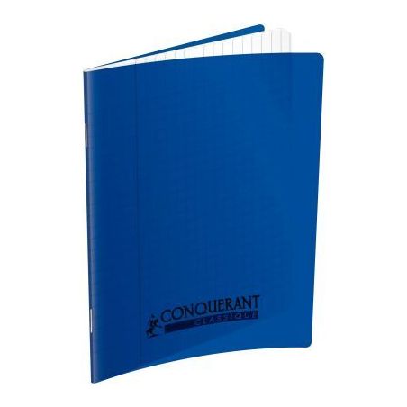 Achetez Piqûre 140 pages 17x22 cm, seyès, couverture polypropylène, bleu 400089846 HAMELIN pas ch..
