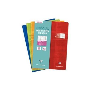Achetez Piqûre 96 pages 21x29,7 cm, seyès 2,5 mm agrandi 10/10, papier 90g 63996C CLAIREFONTAINE p..