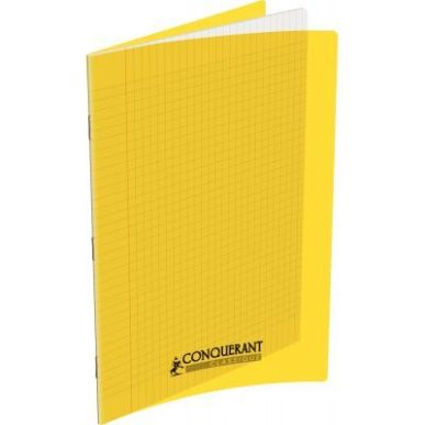 Achetez Piqûre 96 pages 21x29,7 cm, seyès 90g couverture polypropylène jaune 100102468 HAMELIN pa..