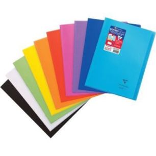 Achetez Piqûre 96 pages KOVERBOOK, format A4, quadrillé 5x5 90g, couverture polypropylène coloris..