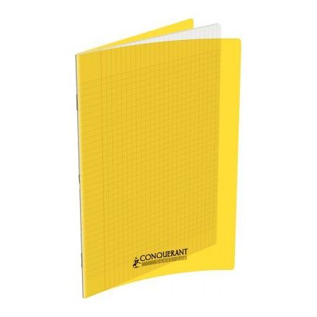 Achetez Piqûre 96 pages 24x32 cm, seyès 90g couverture polypropylène jaune 100101327 HAMELIN pas ..