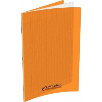 Achetez Piqûre 48 pages 24x32 cm seyès 90g couverture en polypropylène orange 400067935 HAMELIN p..