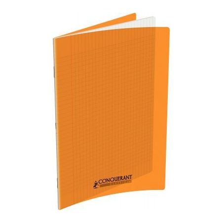Achetez Piqûre 96 pages 24x32 cm, seyès 90g couverture polypropylène orange 100105480 HAMELIN pas..