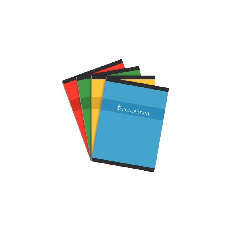 Achetez CONQUERANT C7 Cahier reliure brochure 24x32cm 192 pages 70g grands carreaux Séyès pas cher.. Achetez CONQUERANT C7 Cahier reliure brochure 24x32cm 192 pages 70g grands carreaux Séyès pas cher..