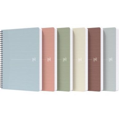 Achetez Cahier à reliure intégrale OXFORD MY REC'UP, 180 pages, format A5, quadrillé 5x5 40015414..