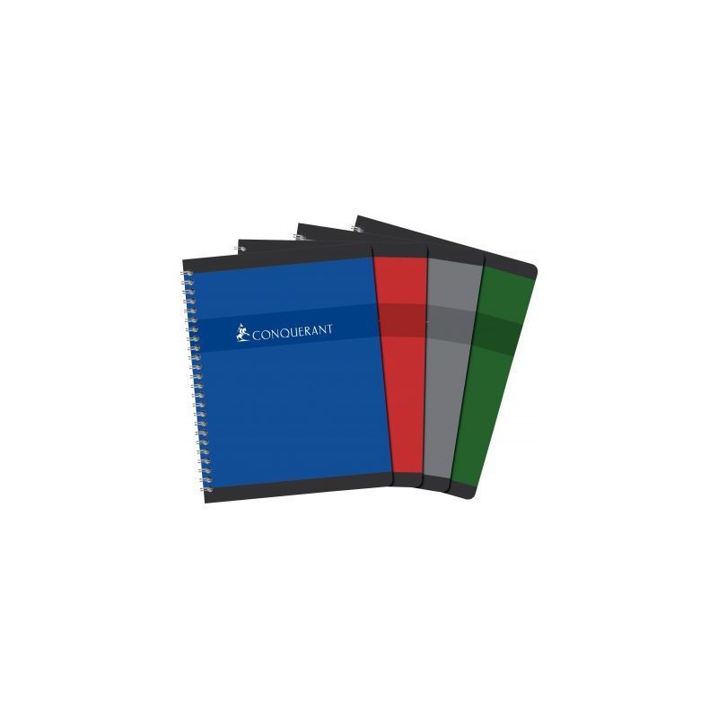 Achetez CONQUERANT C7 Cahier reliure spirale 17x22 cm 180 pages 70g petits carreaux 5x5 pas cher sur..