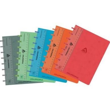 Achetez Cahier toilé LIN-EX ADOC SYSTEMS 144 pages 90g, quadrillé 4x8, format A5 3884.740 AURORA p..