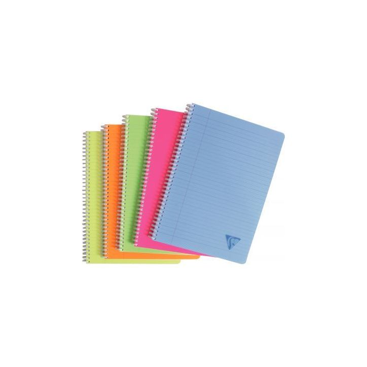 Cahier à reliure intégrale 180 pages Linicolor FRESH, format A4, ligné 328146 LINICOLOR CLAIREFONTAINE