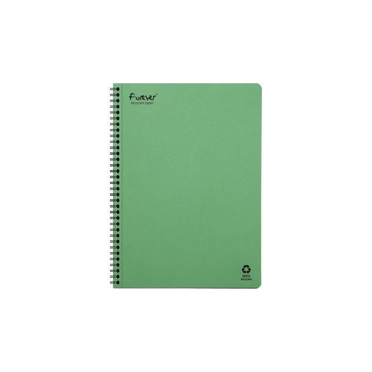 Cahier à reliure intégrale FOREVER, 120 pages, format A4, quadrillé 5x5 68402C FOREVER CLAIREFONTAINE