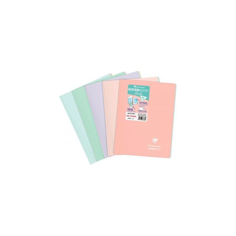 Achetez Reliure intégrale Koverbook Blush, 160 pages, format A4, ligné 376781C KOVERBOOK CLAIREFON..
