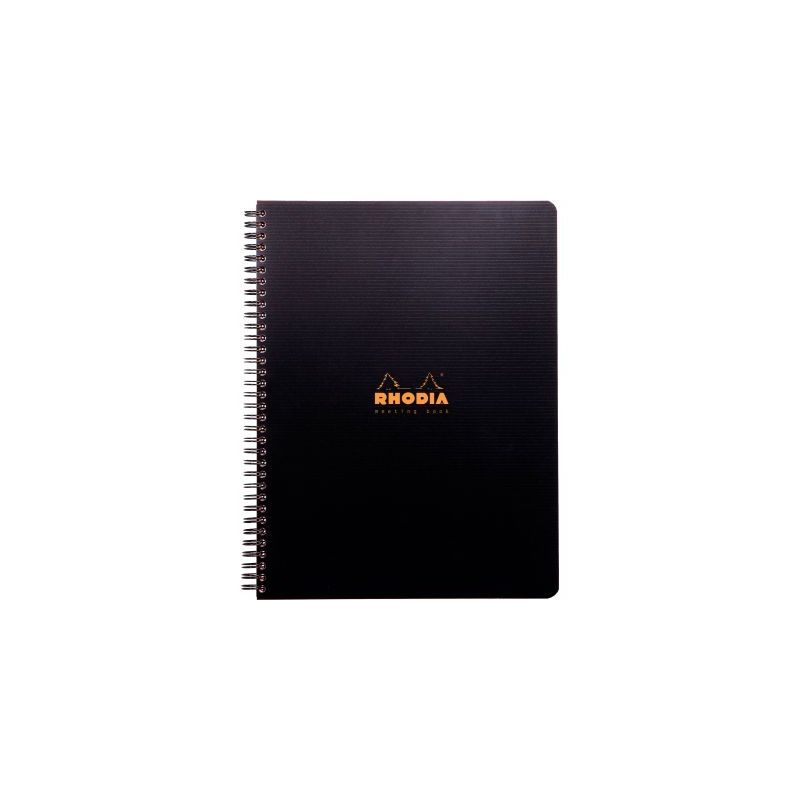Achetez Cahier 160 pages MEETING BOOK RHODIACTIVE, format A4+, couverture en polypropylène noir 119.. Achetez Cahier 160 pages MEETING BOOK RHODIACTIVE, format A4+, couverture en polypropylène noir 119..