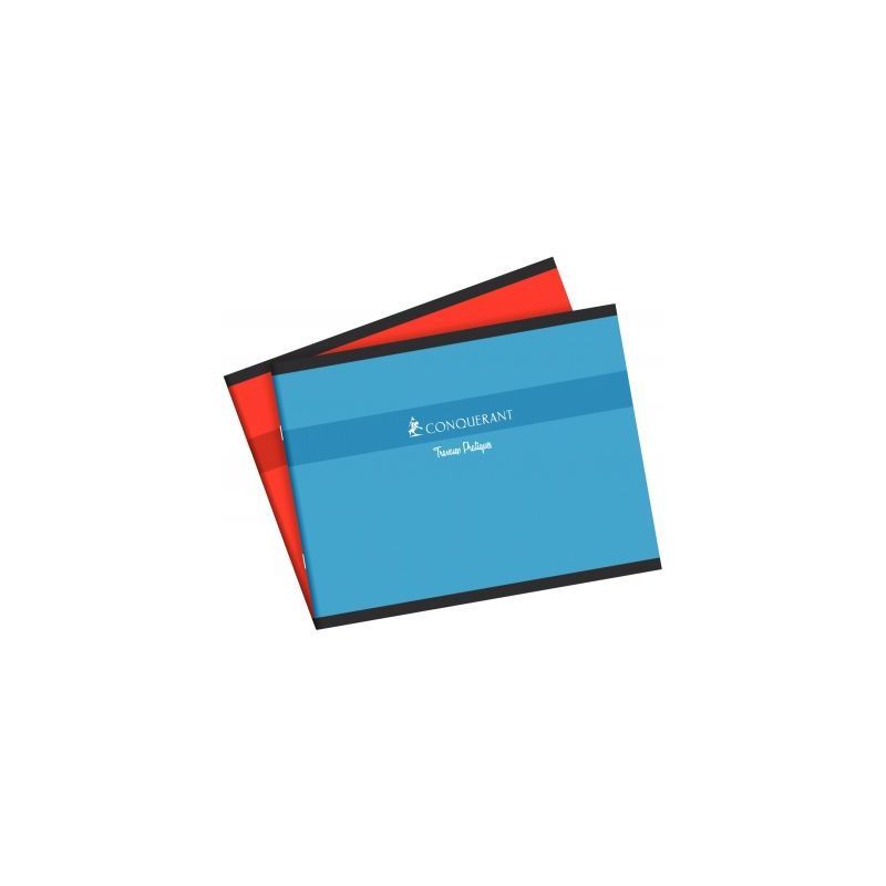 Achetez Cahier de travaux pratiques piqué 32 pages, format 22x17 cm à  l'italienne, papier 70g un..