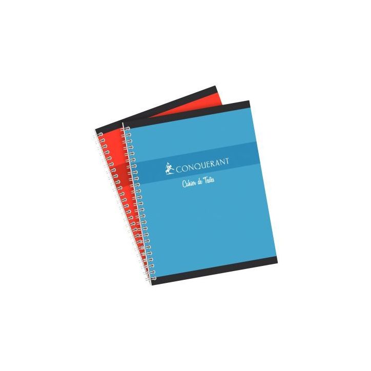 Cahier de texte à  reliure intégrale 124 pages, format 17x22 cm, seyès 100105369 HAMELIN