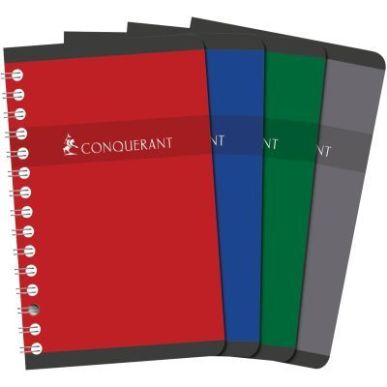 Achetez Carnet à  reliure intégrale 180 pages, format 11x17 cm, quadrillé 5x5, papier 70 g 10010..