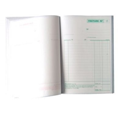 Achetez Manifold Factures NCR format 14,8 x 21 cm 50 duplicatas autocopiants 3278E EXACOMPTA pas che..