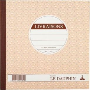 Achetez Manifold Livraisons NCR format 21 x 21 cm 50 duplicatas autocopiants 1162D LE DAUPHIN pas ch..