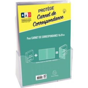 Achetez Protège carnet de correspondance 24493E EXACOMPTA pas cher sur Ma Rentrée Scolaire