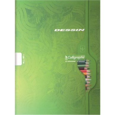 Achetez Cahier de dessin 16 pages format 24x32 cm papier blanc uni 120g 553C pas cher sur Ma Rentré..