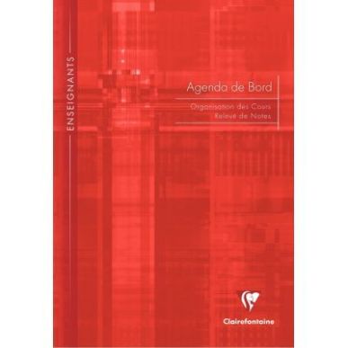 Achetez Agenda de bord non millésimé, 144 pages, format A4 : 21x29,7 cm 9059C CLAIREFONTAINE pas c..