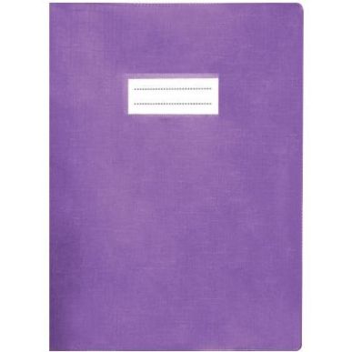 Achetez Paquet de 10 protèges-cahier luxe opaque avec rabats épaisseur 22/100ème 17x22 cm PVC cri..