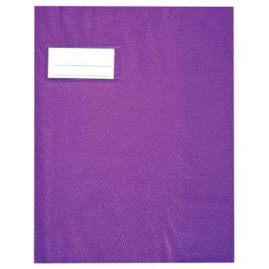 Achetez Paquet de 10 protèges-cahier épaisseur 21/100ème 17x22 cm PVC violet 1110433 vio pas cher..