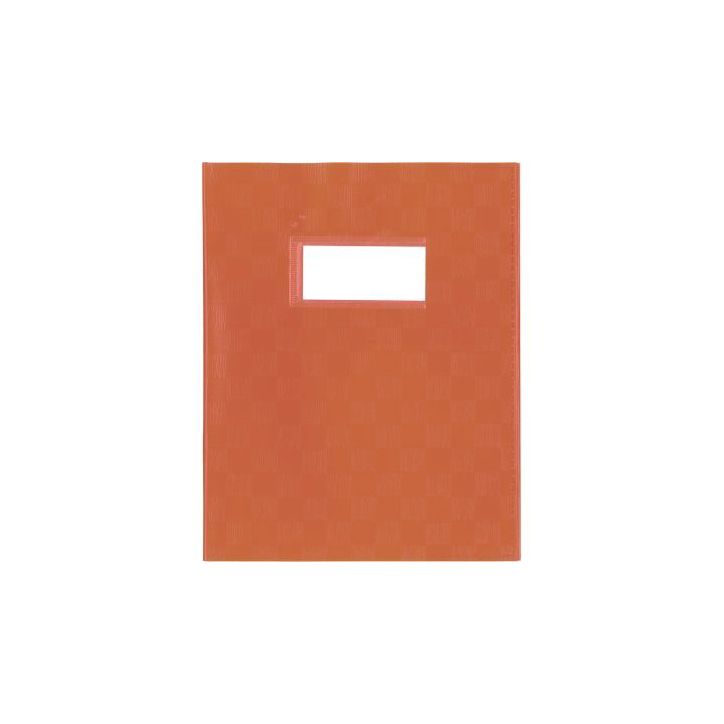 Protège-cahier PP opaque + étiquette, format A5, orange 11102PPO AURORA