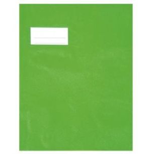 Achetez Paquet de 10 protèges-cahier épaisseur 21/100ème 17x22 cm PVC vert 1110433 vert pas cher ..