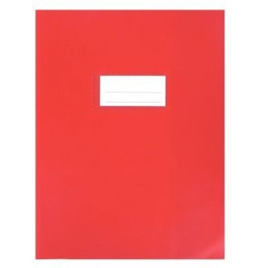 Achetez Paquet de 10 protèges-cahier luxe opaque avec rabats épaisseur 22/100ème 17x22 cm PVC cri..