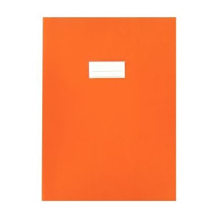 Achetez Paquet de 10 protèges-cahier épaisseur 21/100ème 21x29,7cm PVC orange 1110436 orang pas c..