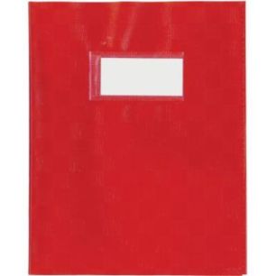 Achetez Protège-cahier PP opaque + étiquette, format A4, rouge 12102PPR AURORA pas cher sur Ma Ren..