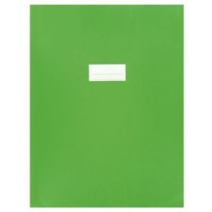 Achetez Paquet de 10 protèges-cahier épaisseur 21/100ème 24x32cm PVC vert 1110439 vert pas cher s..