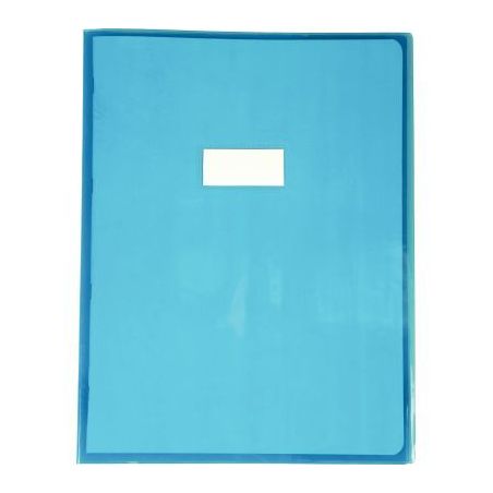 Achetez Protège-cahier cristal 24 x 32 cm 22/100 bleu 73402C CLAIREFONTAINE pas cher sur Ma Rentré..