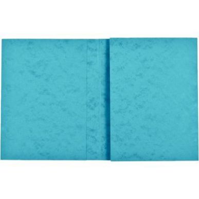 Achetez Lot de 10 protèges cahiers 2 rabats 24x32cm carte lustrée coloris bleu 35122E EXACOMPTA pa..