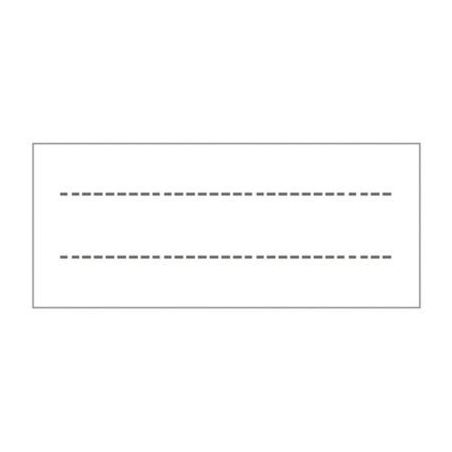 Achetez Paquet de 100 étiquettes pour protège-cahiers, format 2,5 x 6 cm 2109903 pas cher sur Ma R..