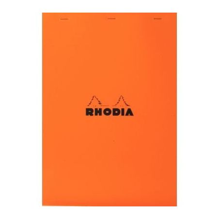 Achetez Bloc de bureau RHODIA 80 feuilles, format A6, quadrillé 5x5, papier blanc 80g 13200C RHODIA..