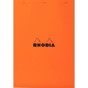 Achetez Bloc de bureau RHODIA 80 feuilles, format 11x17 cm, quadrillé 5x5, papier blanc 80g 14200C ..