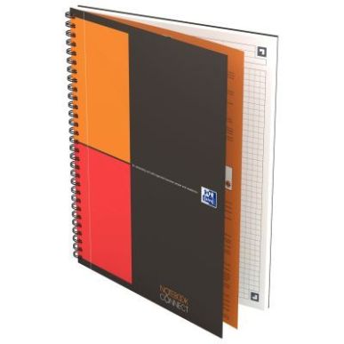 Achetez Cahier à reliure intégrale NOTEBOOK SCRIBZEE format tablette B5 quadrillé 5x5, 160 pages ..