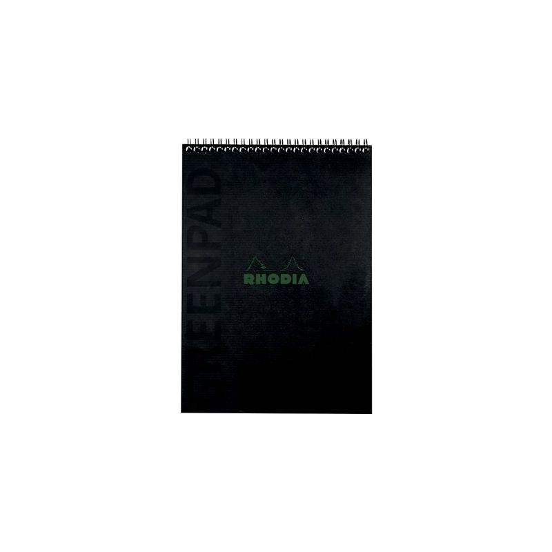 Achetez Bloc-notes GREENPAD à reliure intégrale, format A4, 80 feuilles, quadrillé 5x5 119926C GR..