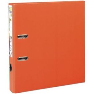 Achetez Classeur à  levier en plastique PREM'TOUCH format A4 maxi dos 5 cm orange 53144E EXACOMPTA..