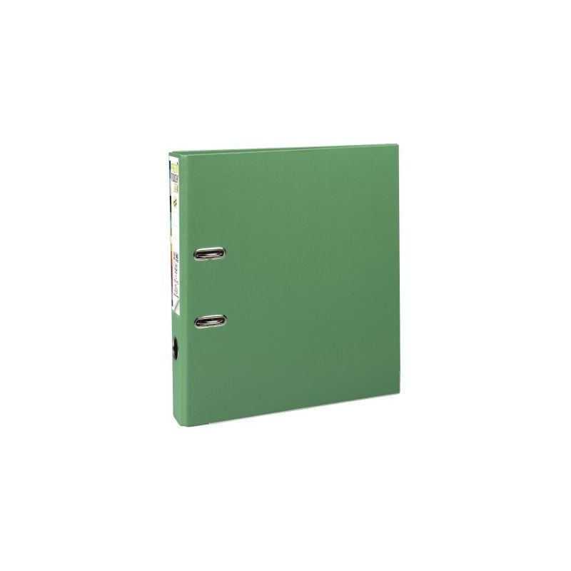 Achetez Classeur à  levier en plastique PREM'TOUCH format A4 maxi dos 5 cm vert moyen 53143E EXACO..
